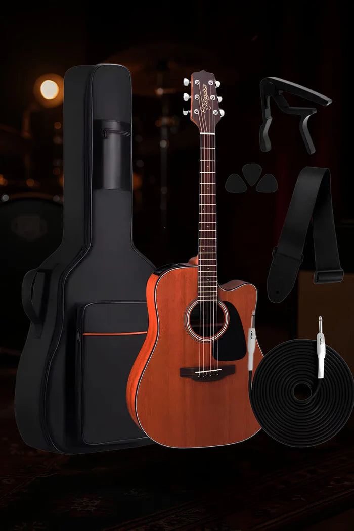 Violão Eletrico Takamine Gd11 Mce + Kit Completo Capa Luxo Cor Natural