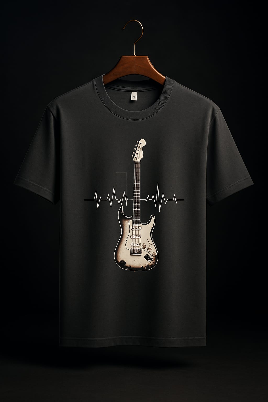 👕 Camiseta Guitarra Pulse — Estilo que Toca na Alma!