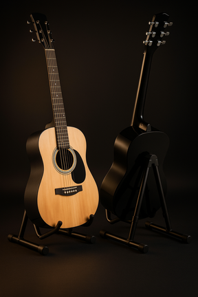 Suporte De Chão Para Violão Baixo Guitarra Oscar Stands Os301 Retrátil Profissional