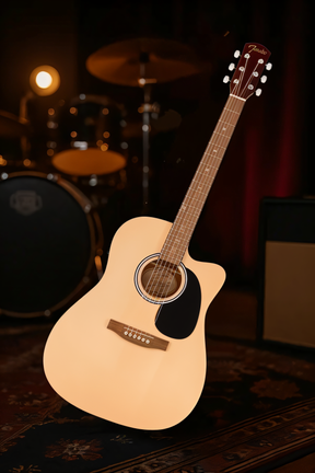 🎸 Violão Eletroacústico Fender Dreadnought – Som potente com elegância natural!