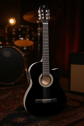 🎸 Violão Eletroacústico Clássico Nylon – Tradição, conforto e som profissional!