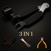 Alicate Multifuncional 3 em 1 — Troque Cordas com Facilidade!
