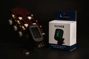 Afinador Digital Cromático Clip Violão Viola Guitarra Cavaco