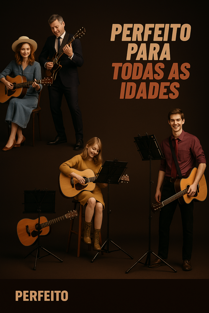 SUPORTE PORTÁTIL PARA PARTITURAS MUSICAIS