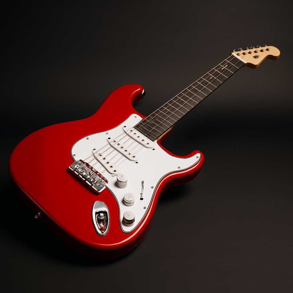 Guitarra Elétrica Stratocaster Vermelha