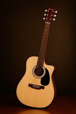 🎸 Violão Eletroacústico Fender Dreadnought – Som potente com elegância natural!