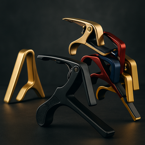 Capotraste Profissional para Violão e Guitarra — Transforme Seu Som!