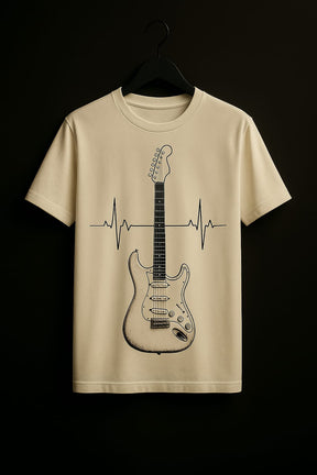 👕 Camiseta Guitarra Pulse — Estilo que Toca na Alma!