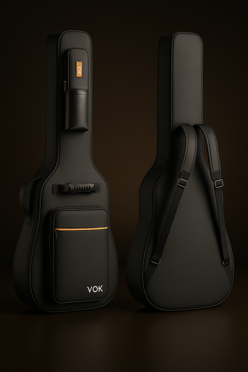 Capa Premium para Violão VOK — Proteção, Estilo e Conforto para Músicos de Verdade!