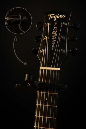 Capotraste Profissional para Violão e Guitarra — Transforme Seu Som!