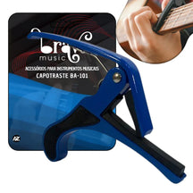 Capotraste Profissional para Violão e Guitarra — Transforme Seu Som!