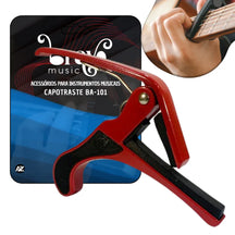 Capotraste Profissional para Violão e Guitarra — Transforme Seu Som!