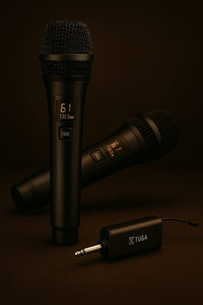 Kit 2 Microfone Sem Fio Onistek ON-MC820