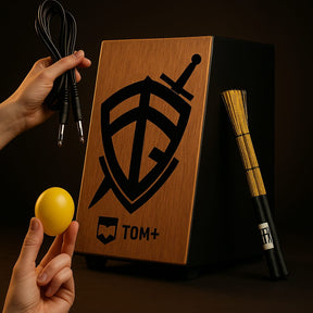 Cajón Eletrificado TOM+ Profissional com Acessórios