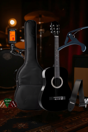 Kit Violão Acústico Estudante Bravo An100 Nylon Clássico + Acessórios