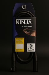 Cabo Dmx / Balanceado / Xlr -- Santo Angelo Lw -- 3 Metros Cor Preto