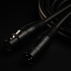 Cabo Dmx / Balanceado / Xlr -- Santo Angelo Lw -- 3 Metros Cor Preto